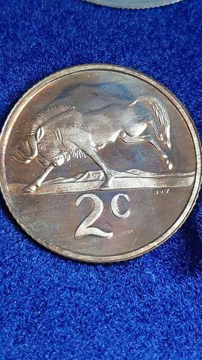 1988 RSA Short Proof Set 2 x Silver R1
